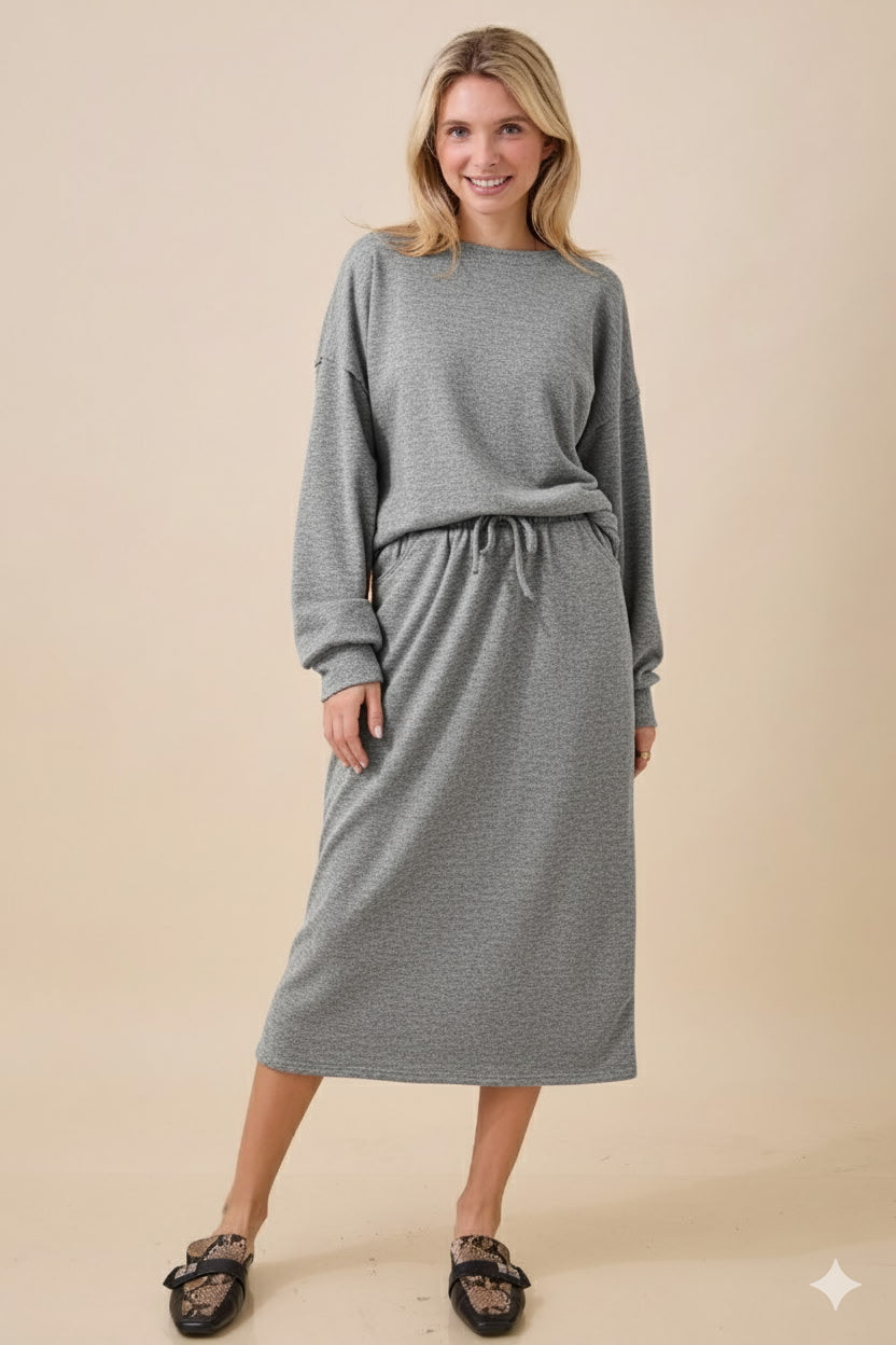 Sweatshirt Skirt