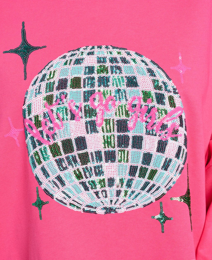 Disco Ball Graphic Shirt