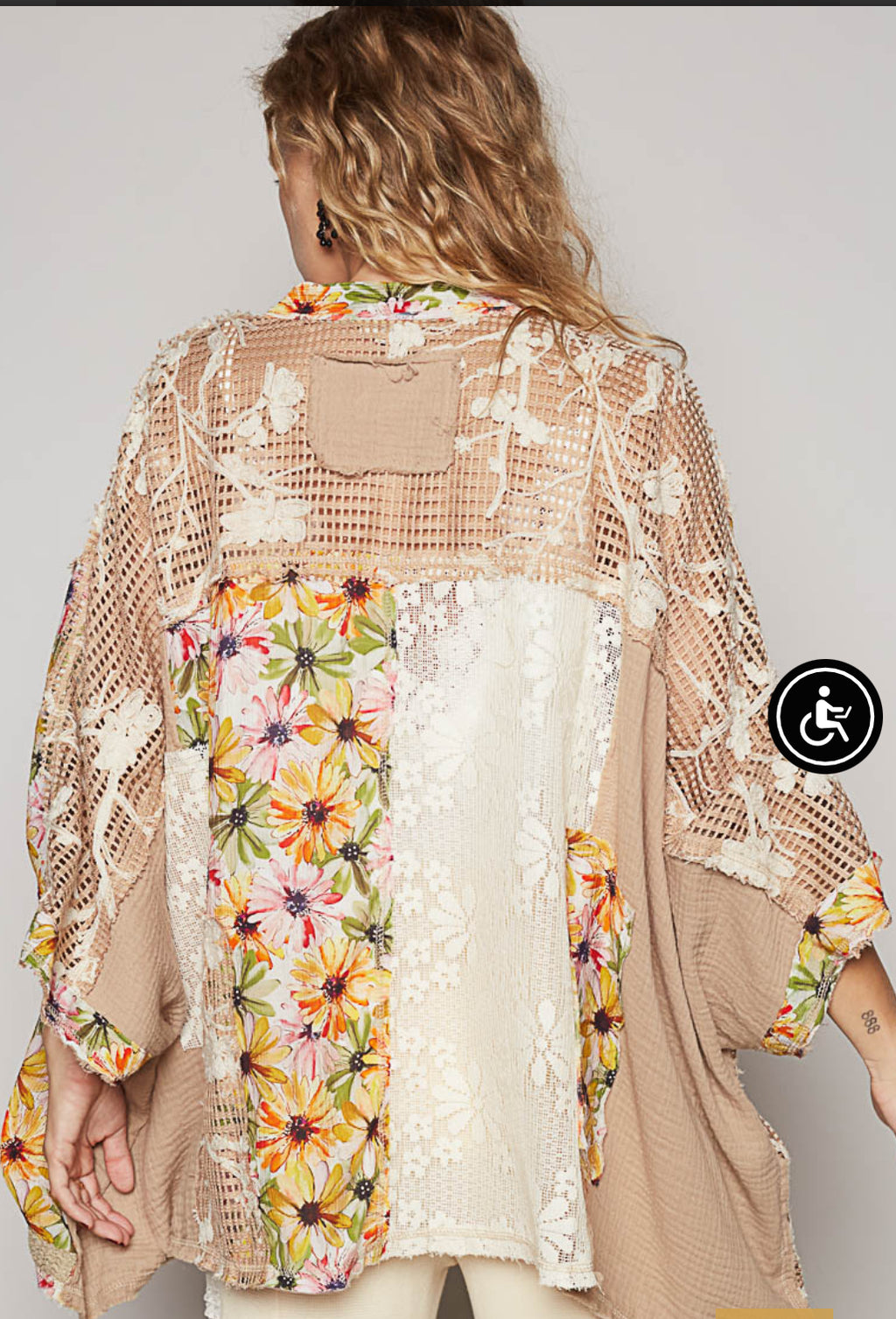 You're My Sunflower Kimono