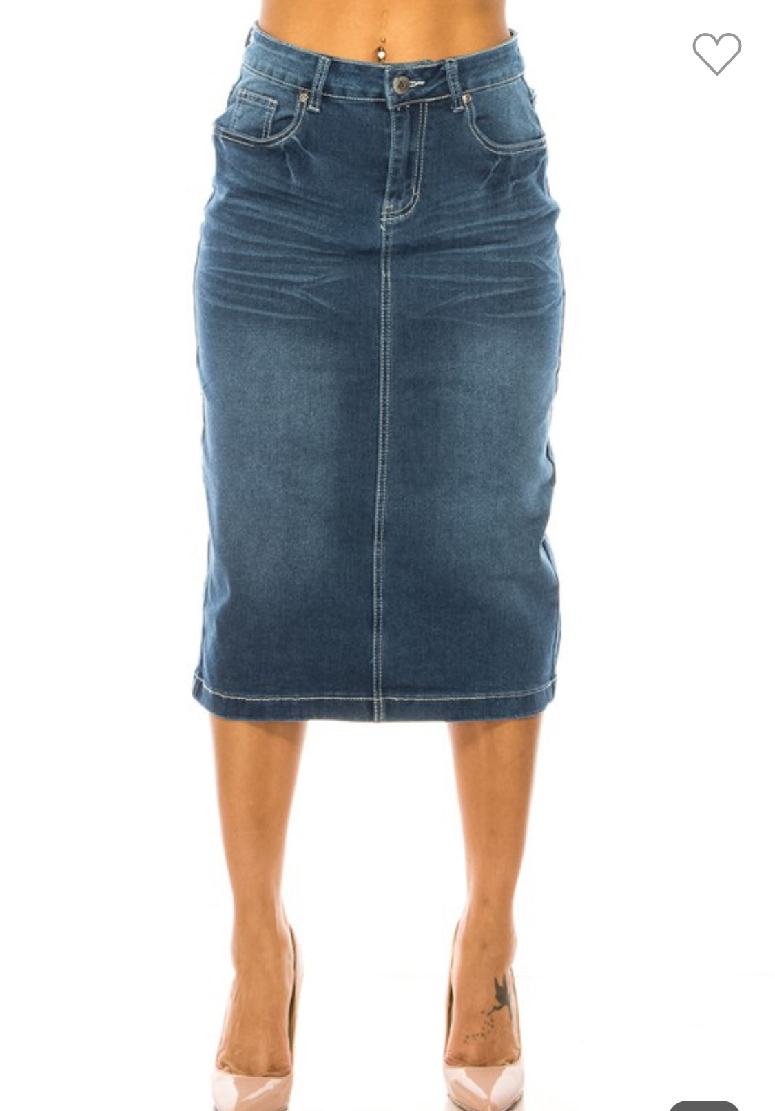 The Remi Denim Skirt