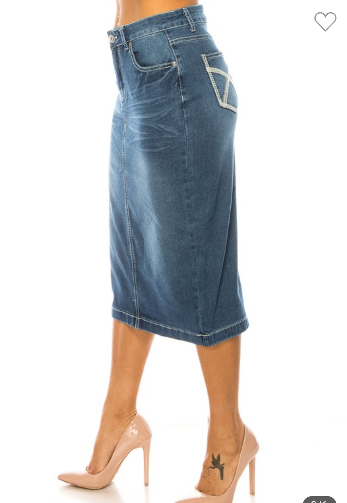 The Remi Denim Skirt
