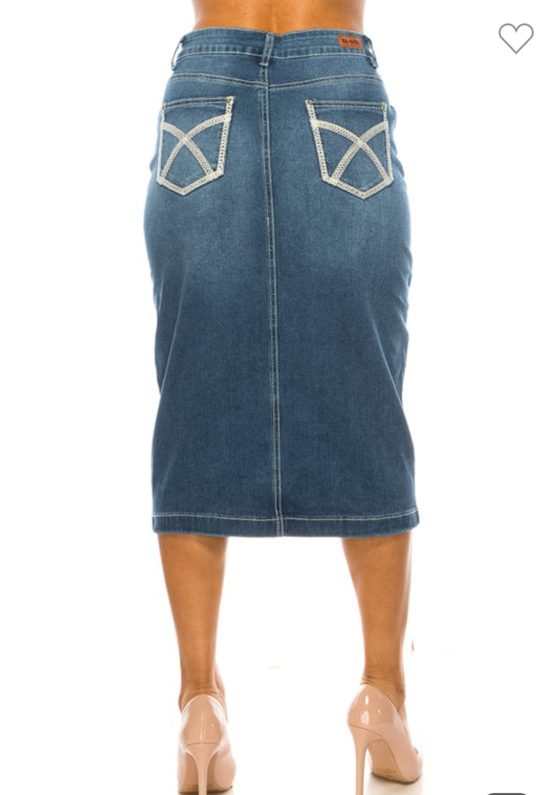 The Remi Denim Skirt