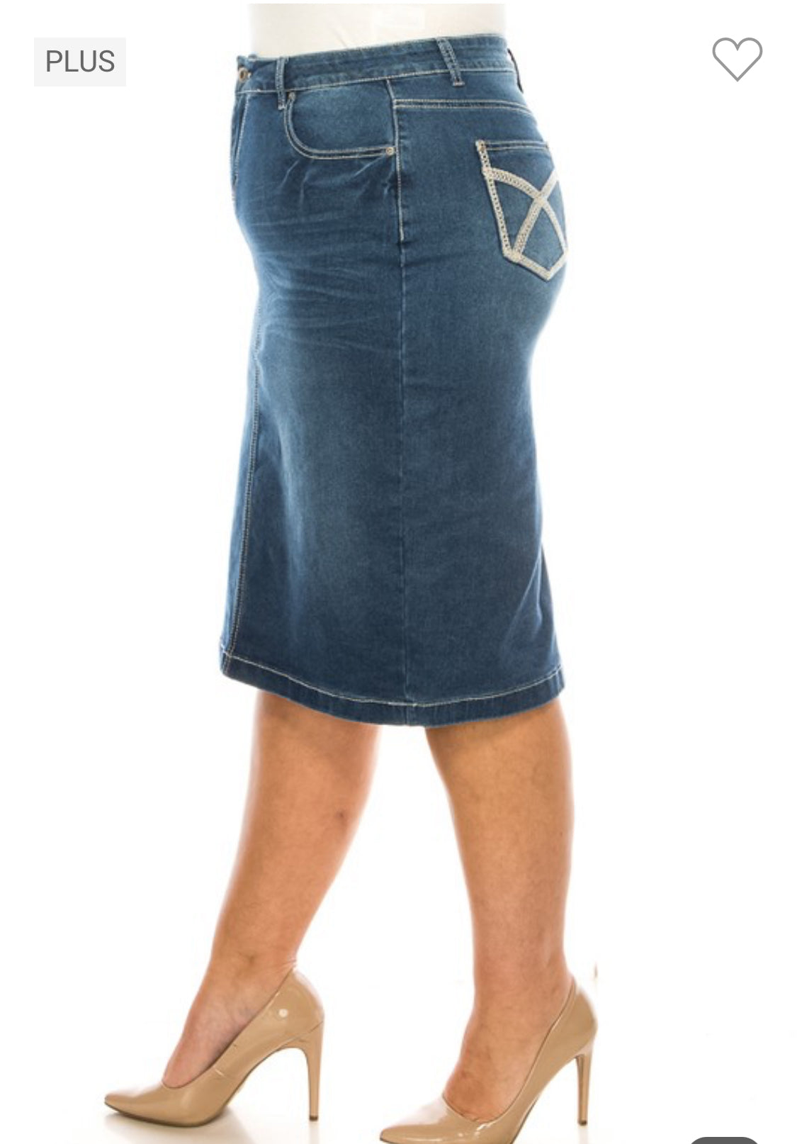 The Remi Denim Skirt