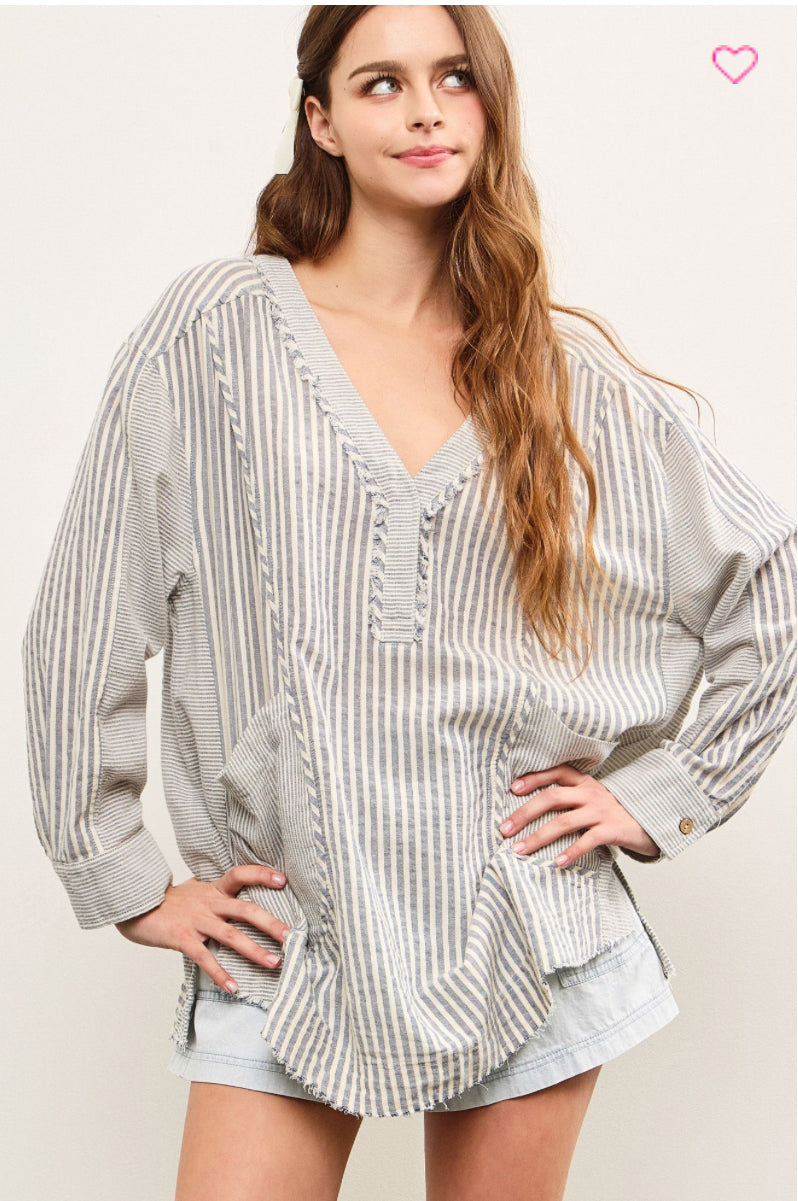 Tessa Striped Tunic