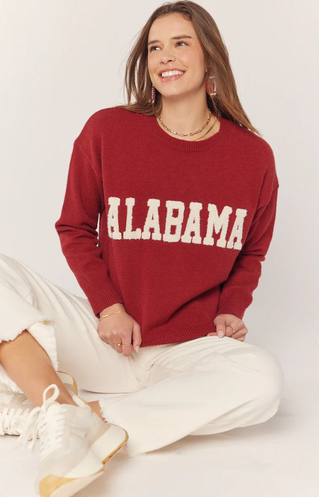 Alabama Embroidery Sweater