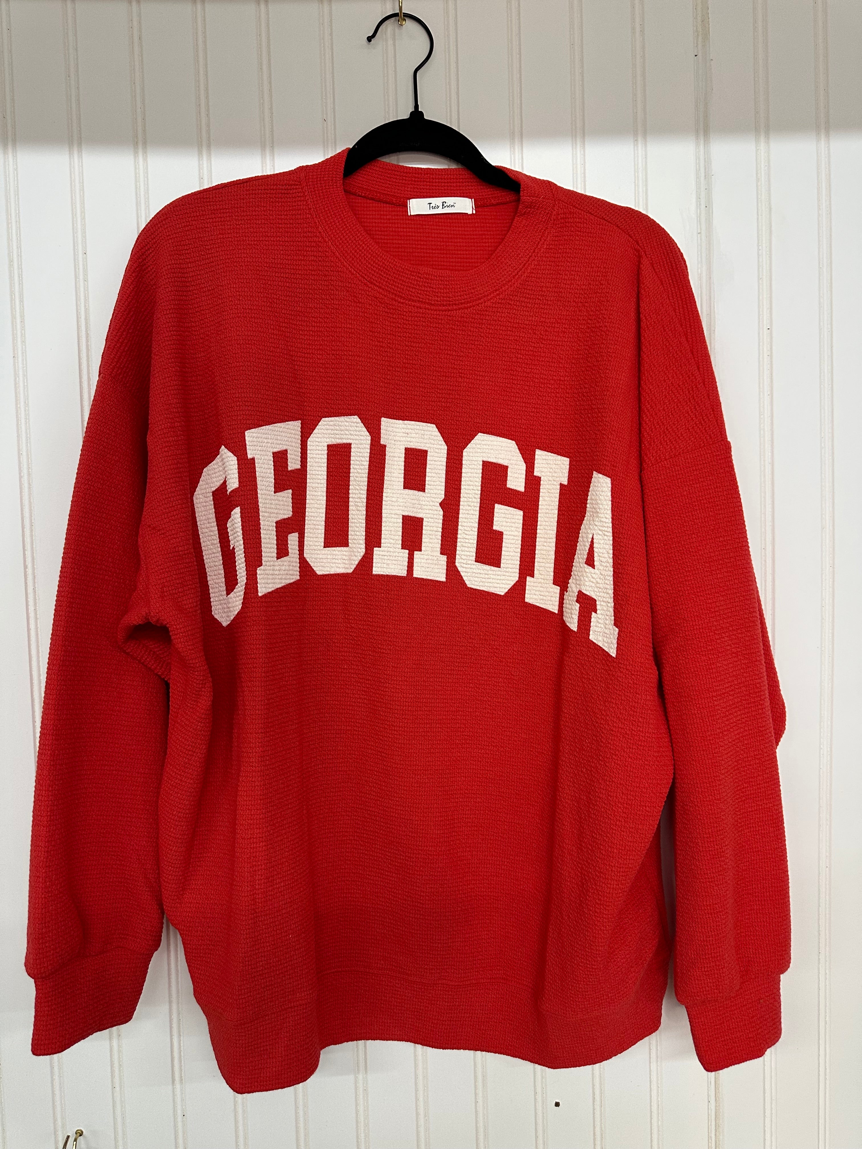 Georgia Graphic Long Sleeve Top