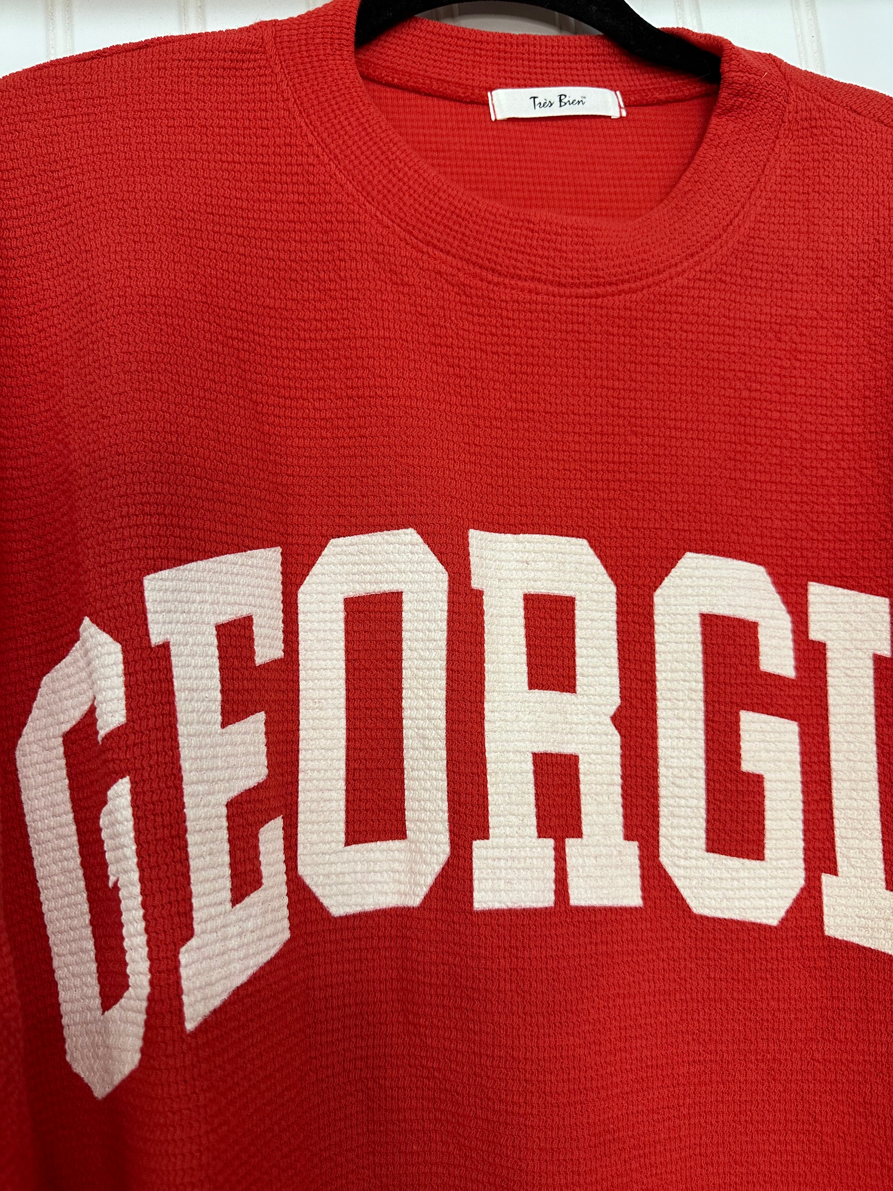 Georgia Graphic Long Sleeve Top
