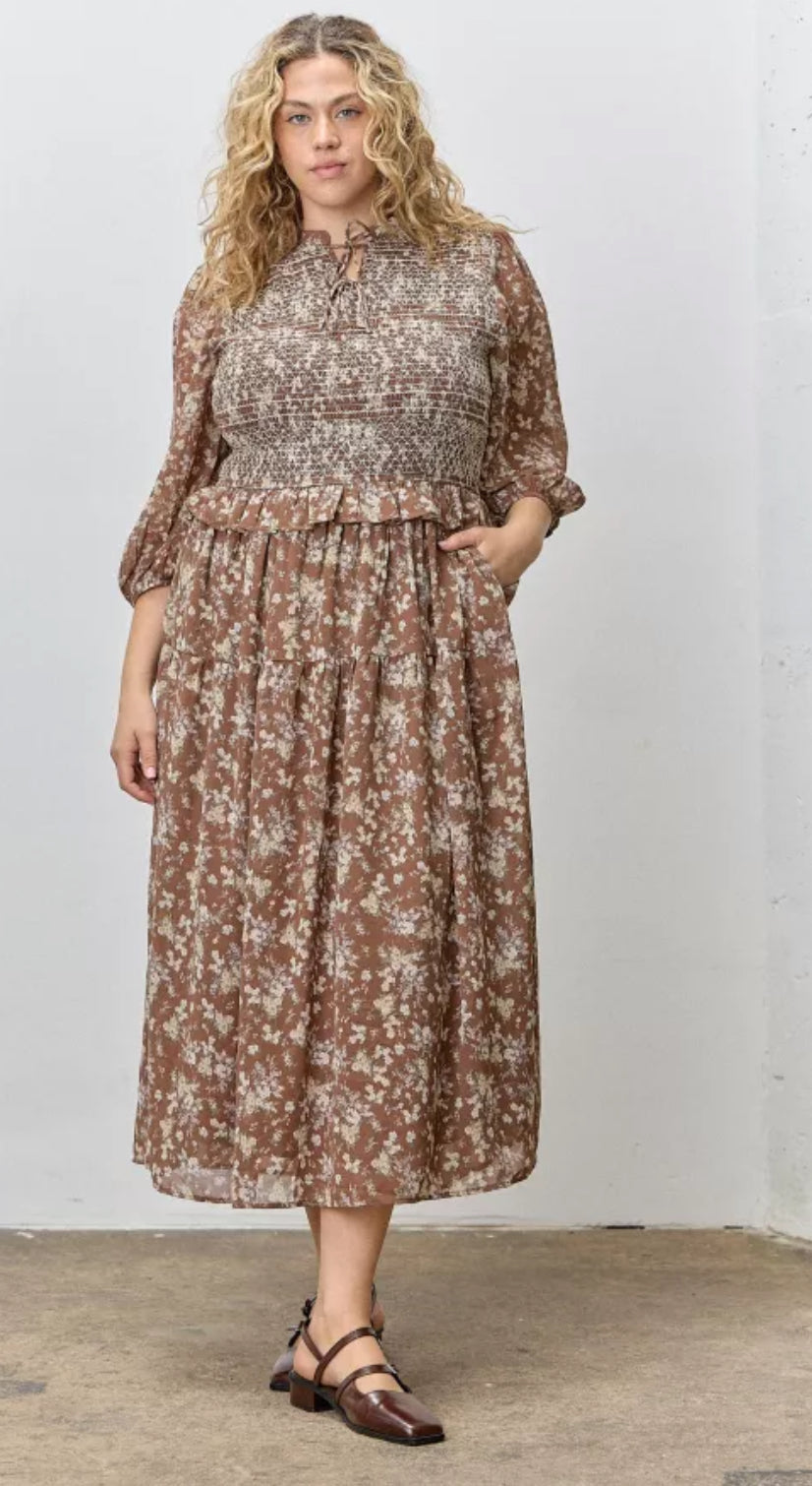 Octoberfest Smocked Dress