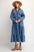 This ain't Texas Denim Dress