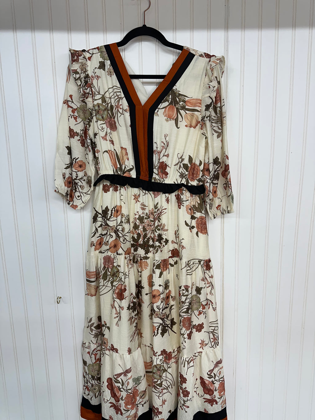 Maple Season Midi Dress