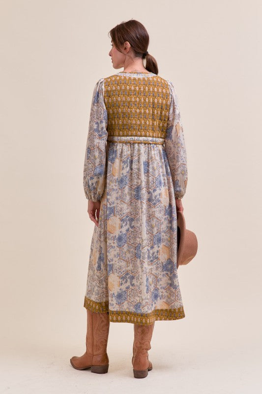 Quilted Vest-Style Dress