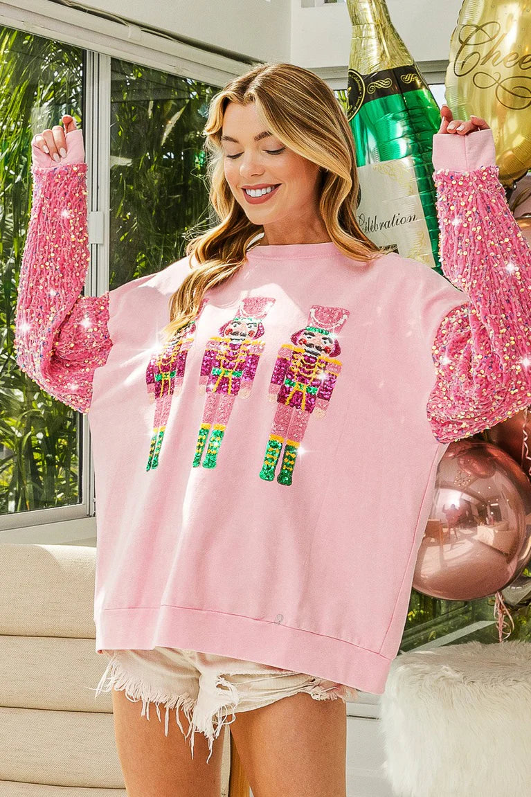 Sequin Nutcracker Shirt