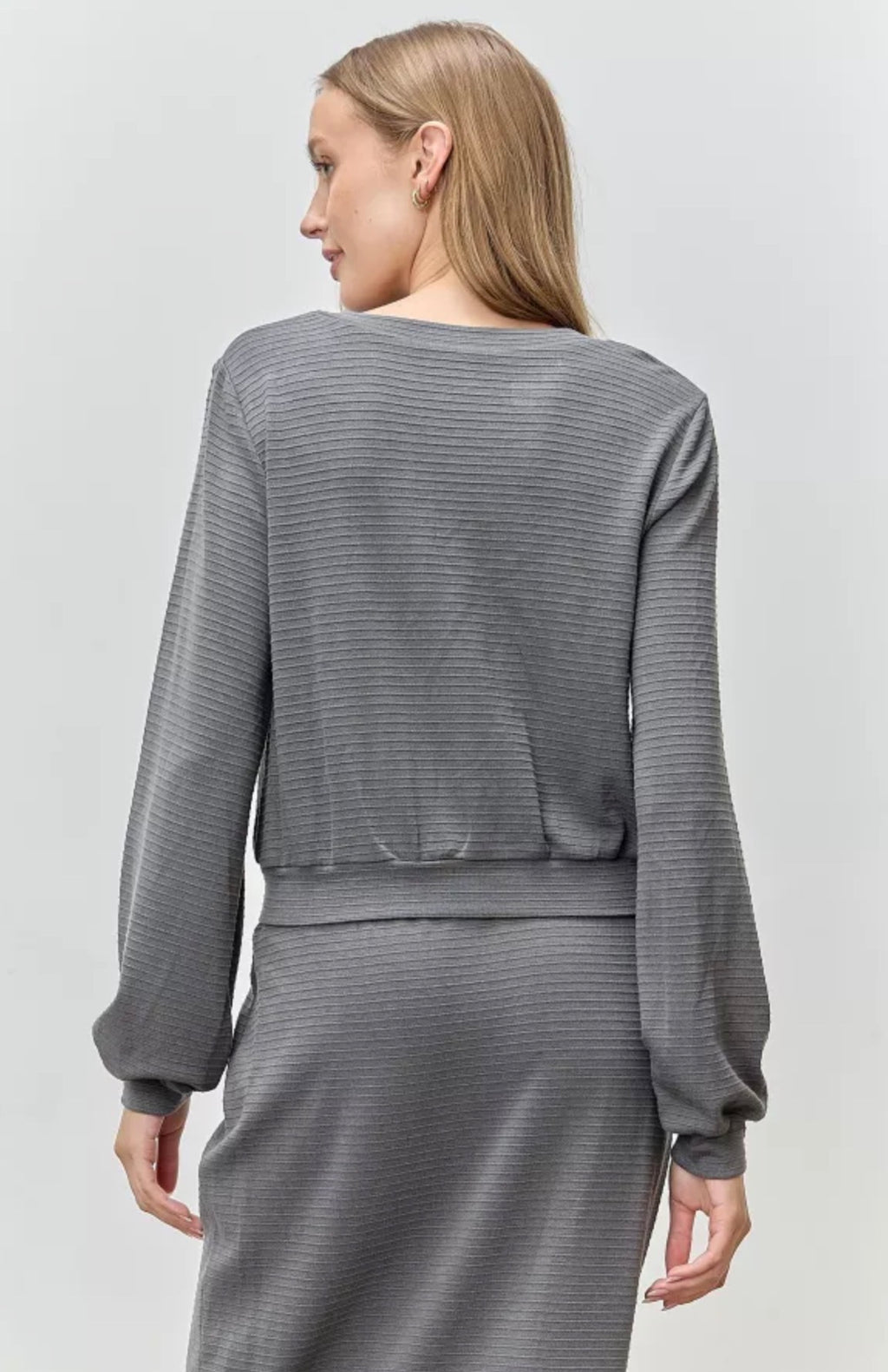 Striped Knit Cardigan