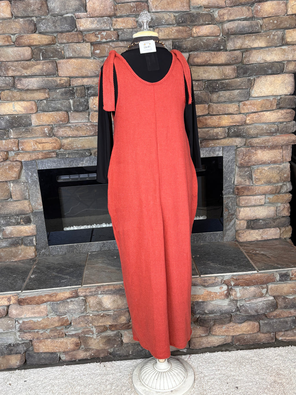 Ribbed Solid Color Jumper