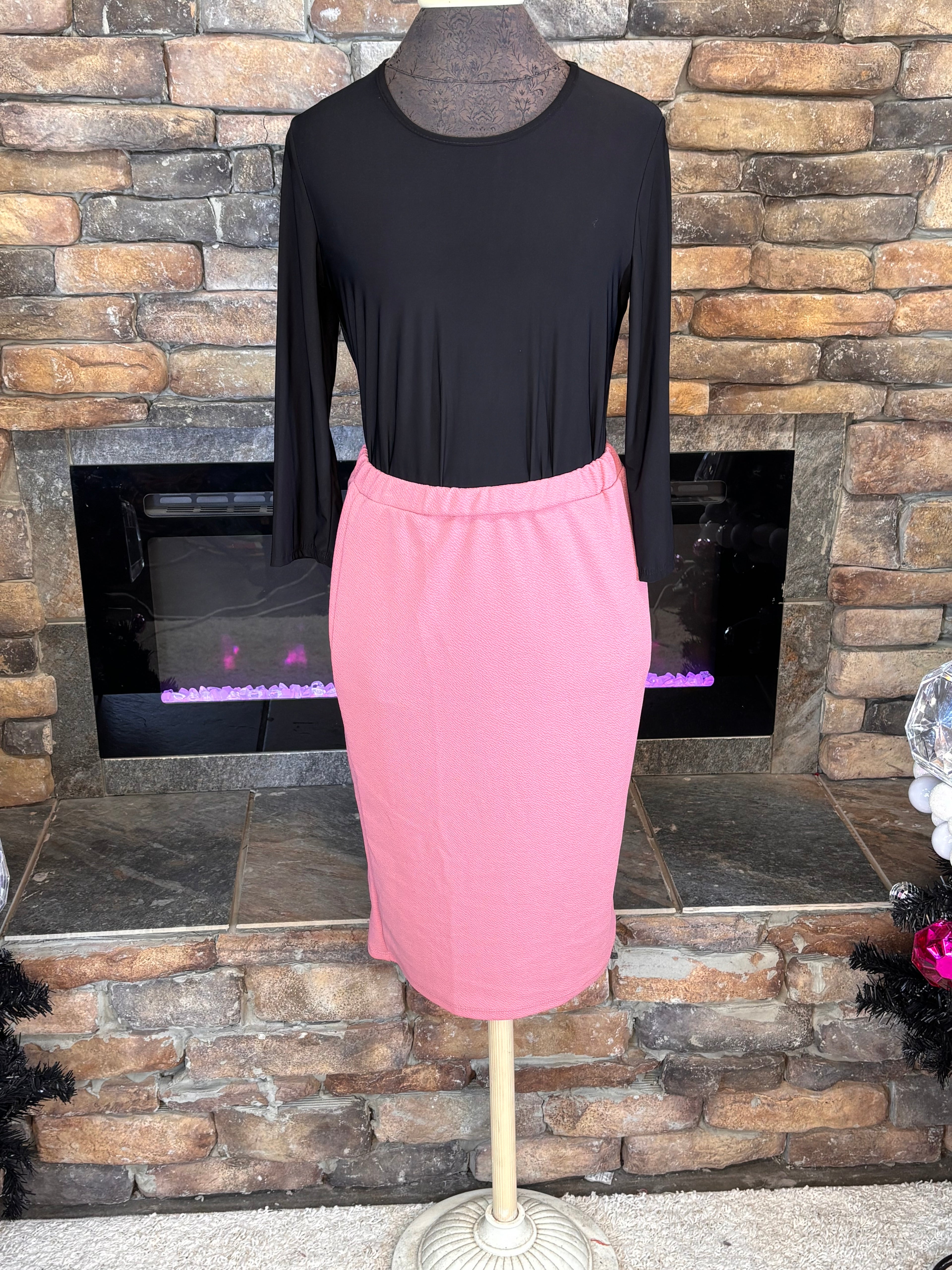 Curvy Pencil Skirt
