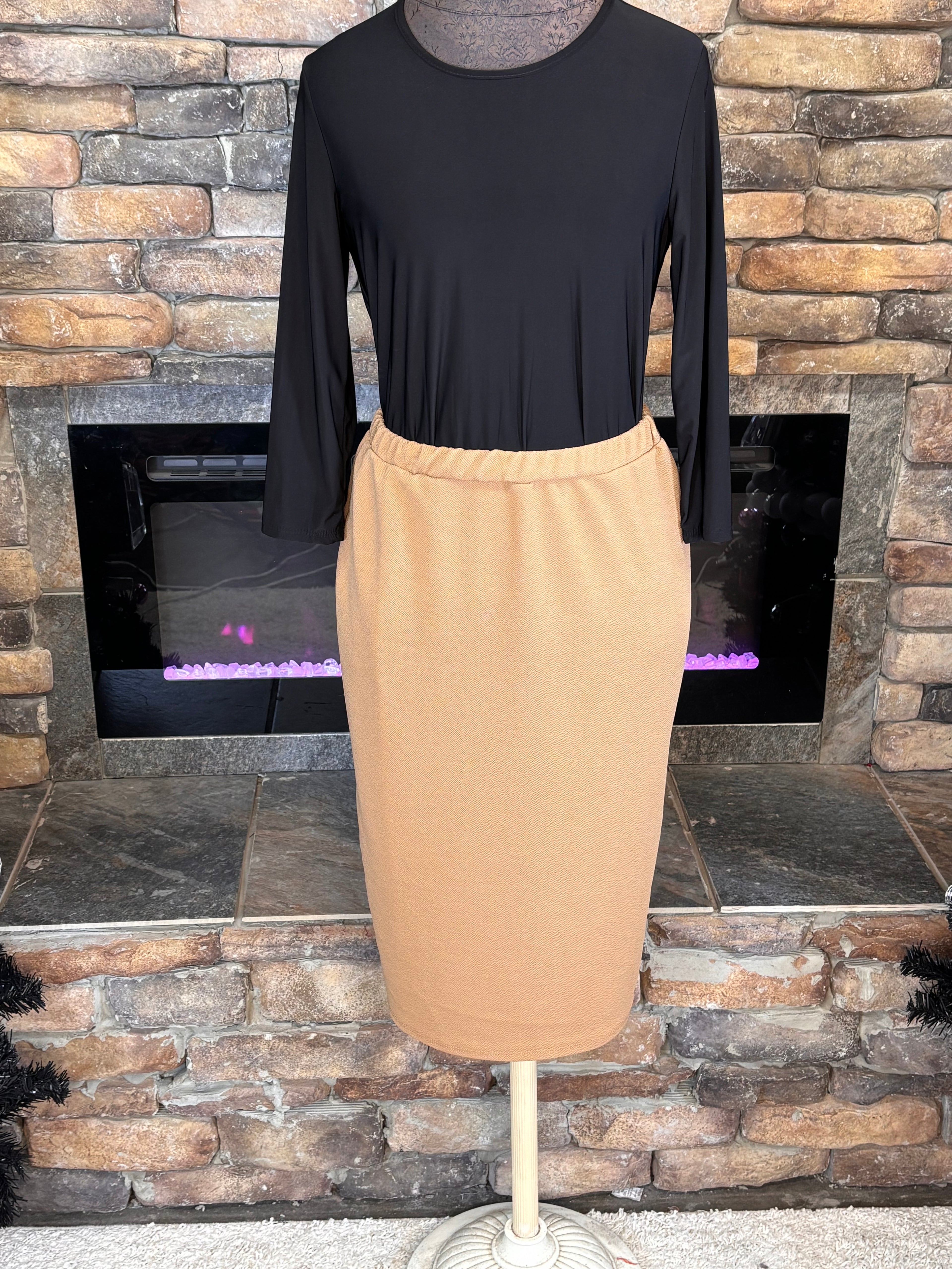 Curvy Pencil Skirt