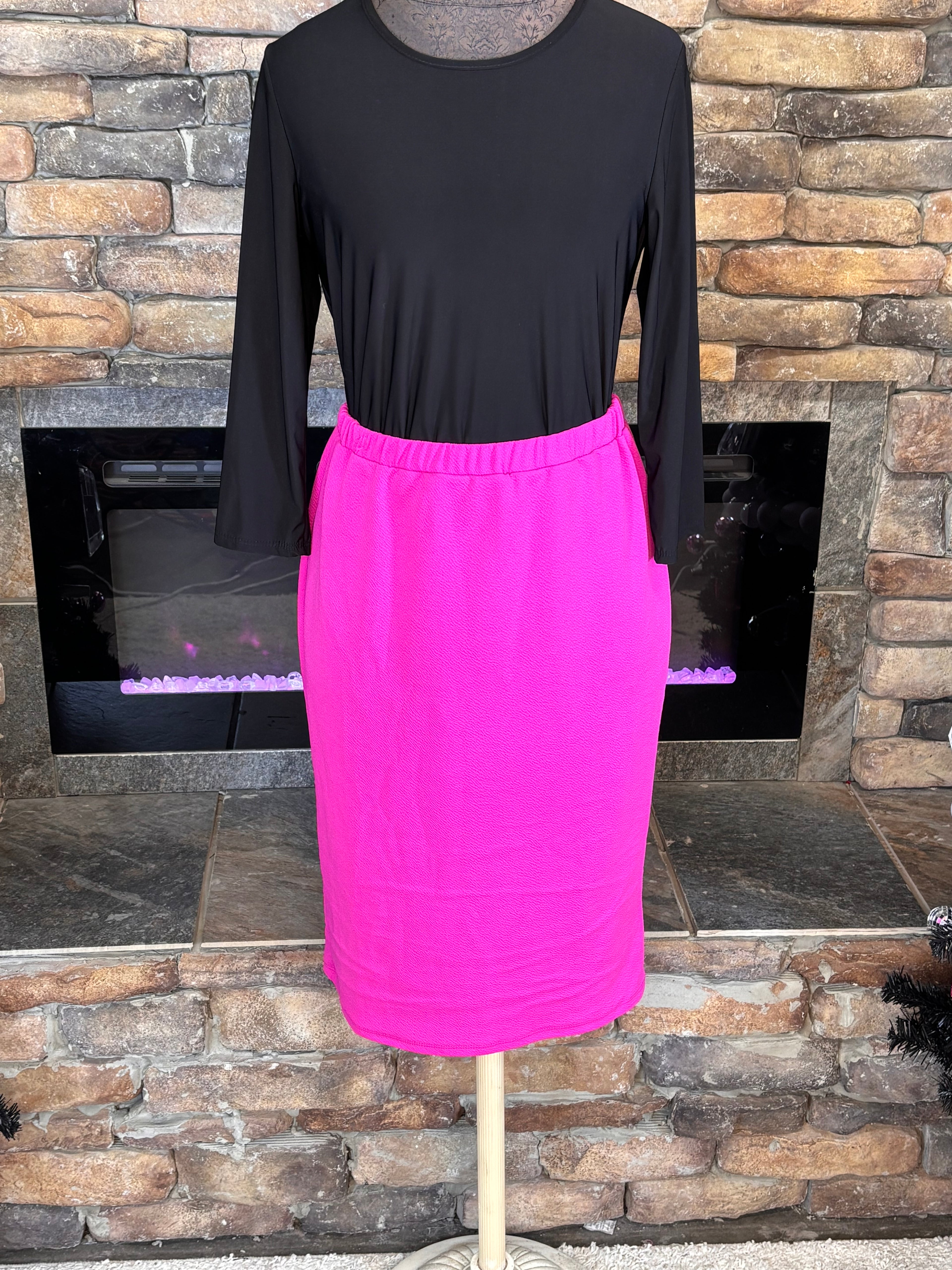 Curvy Pencil Skirt
