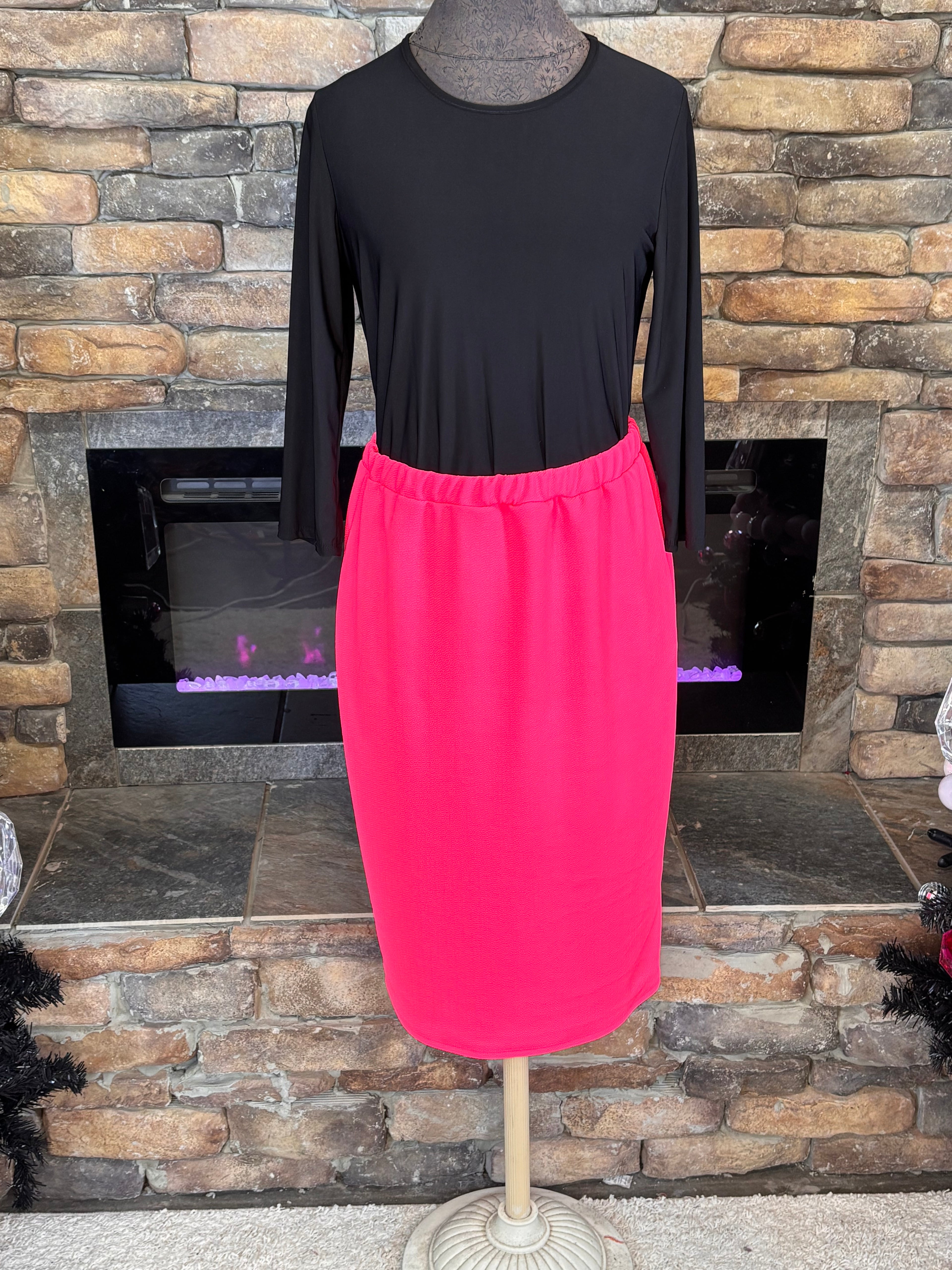 Curvy Pencil Skirt
