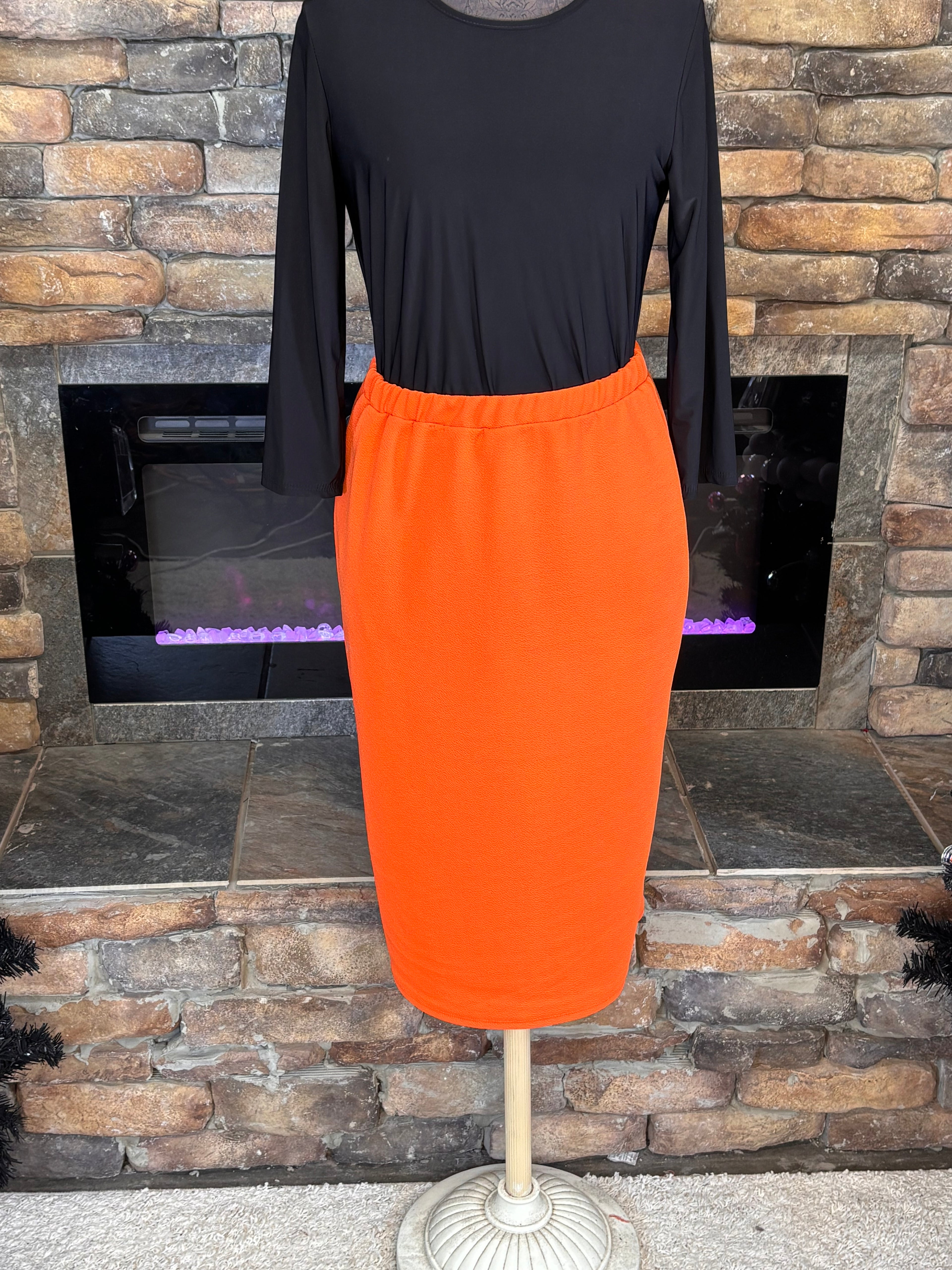 Curvy Pencil Skirt