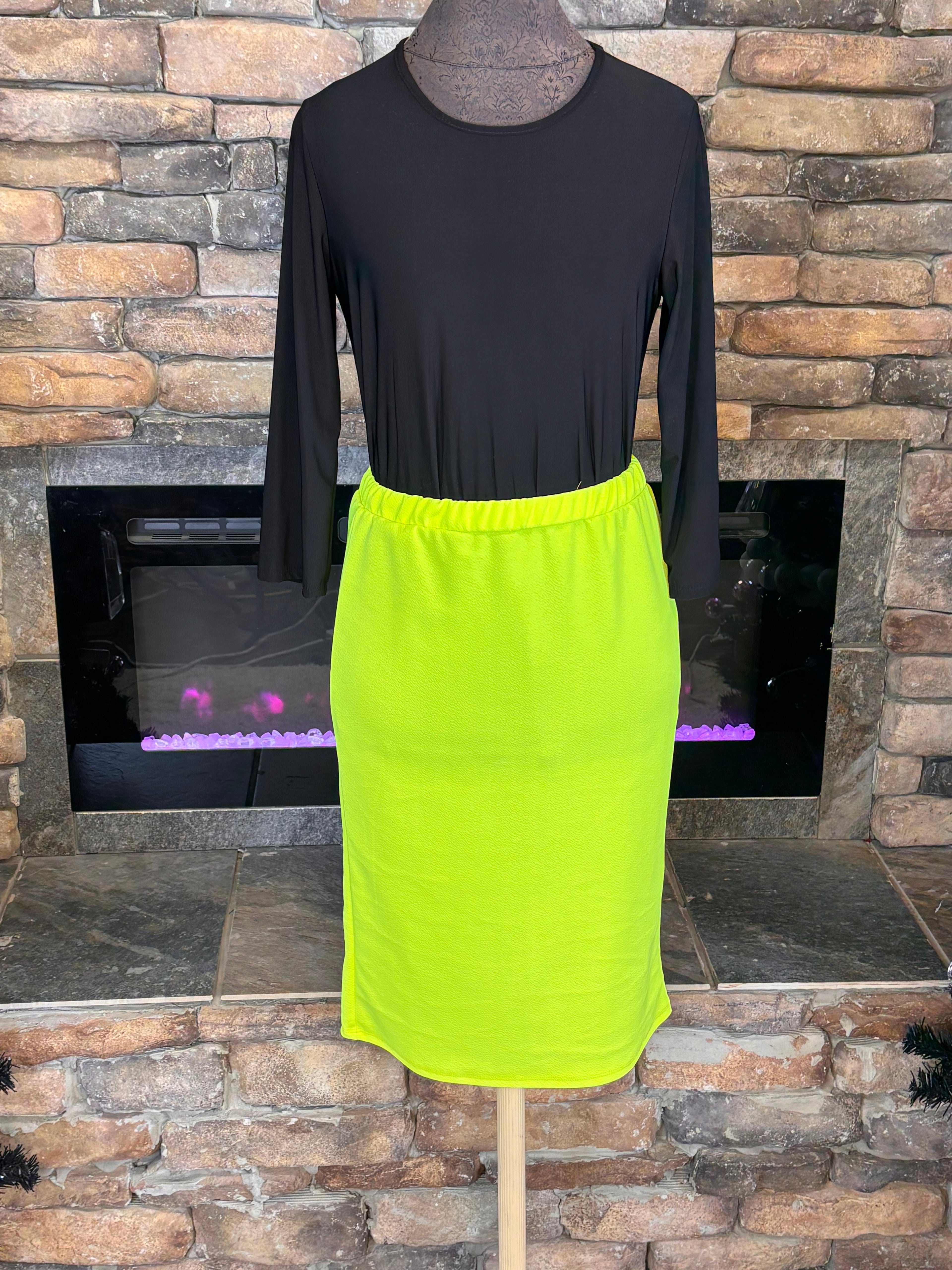 Curvy Pencil Skirt