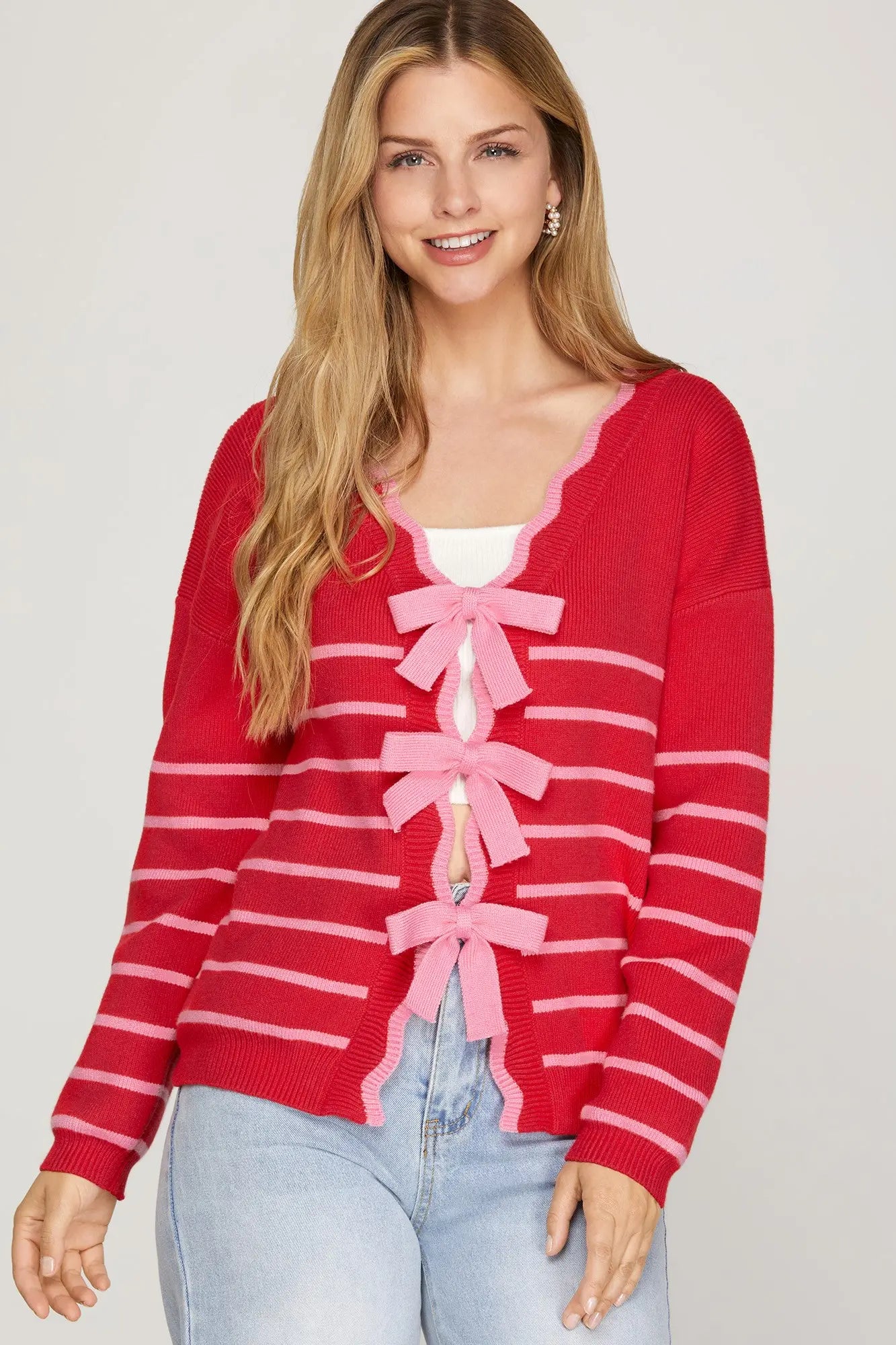 Be Mine in Stripes Sweater