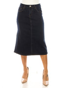 The Renea Mid-Calf Skirt