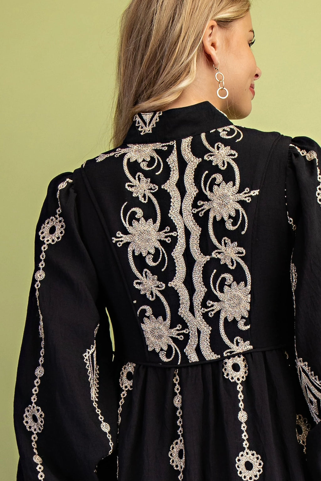 Embellished Midi Dress