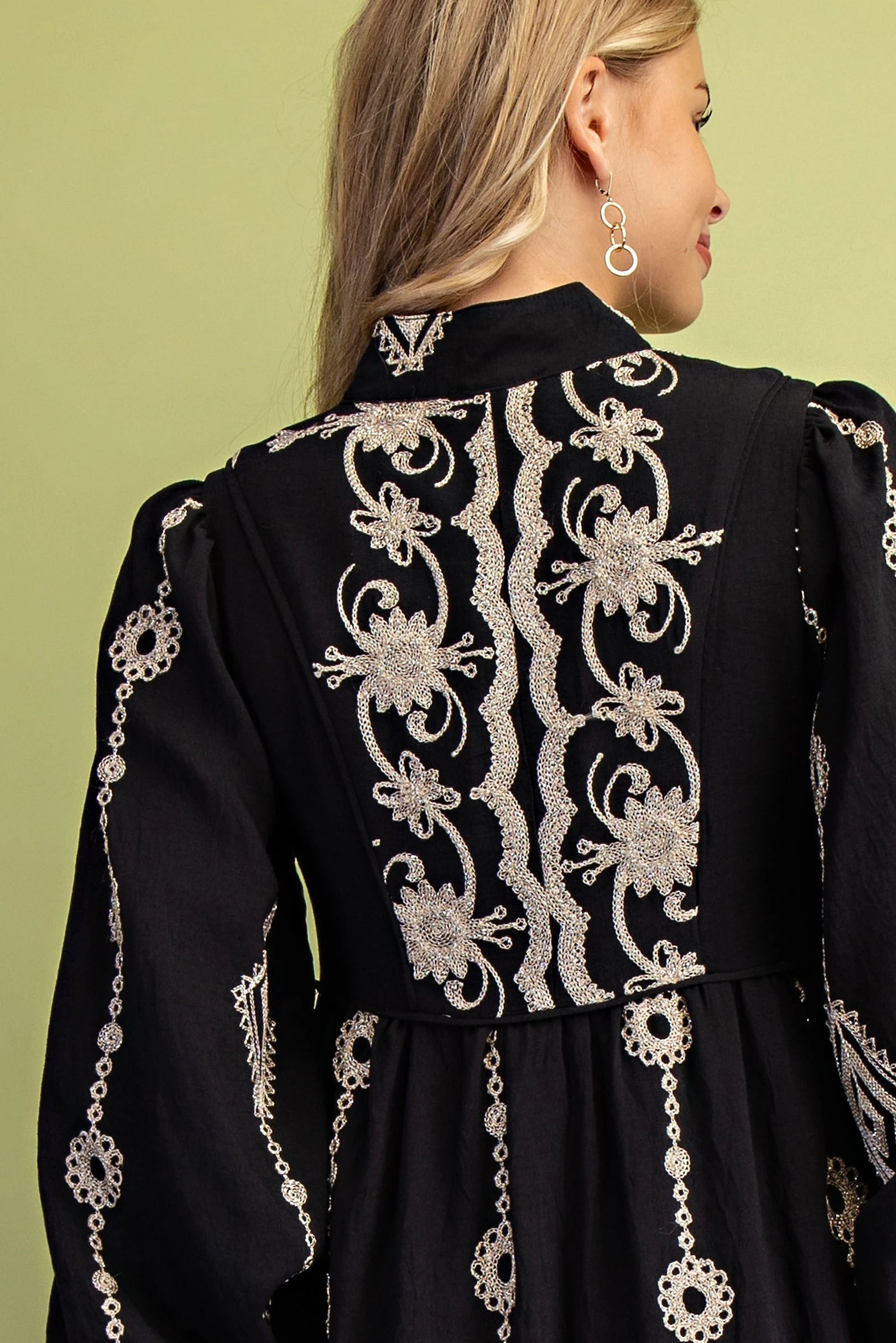 Embellished Midi Dress