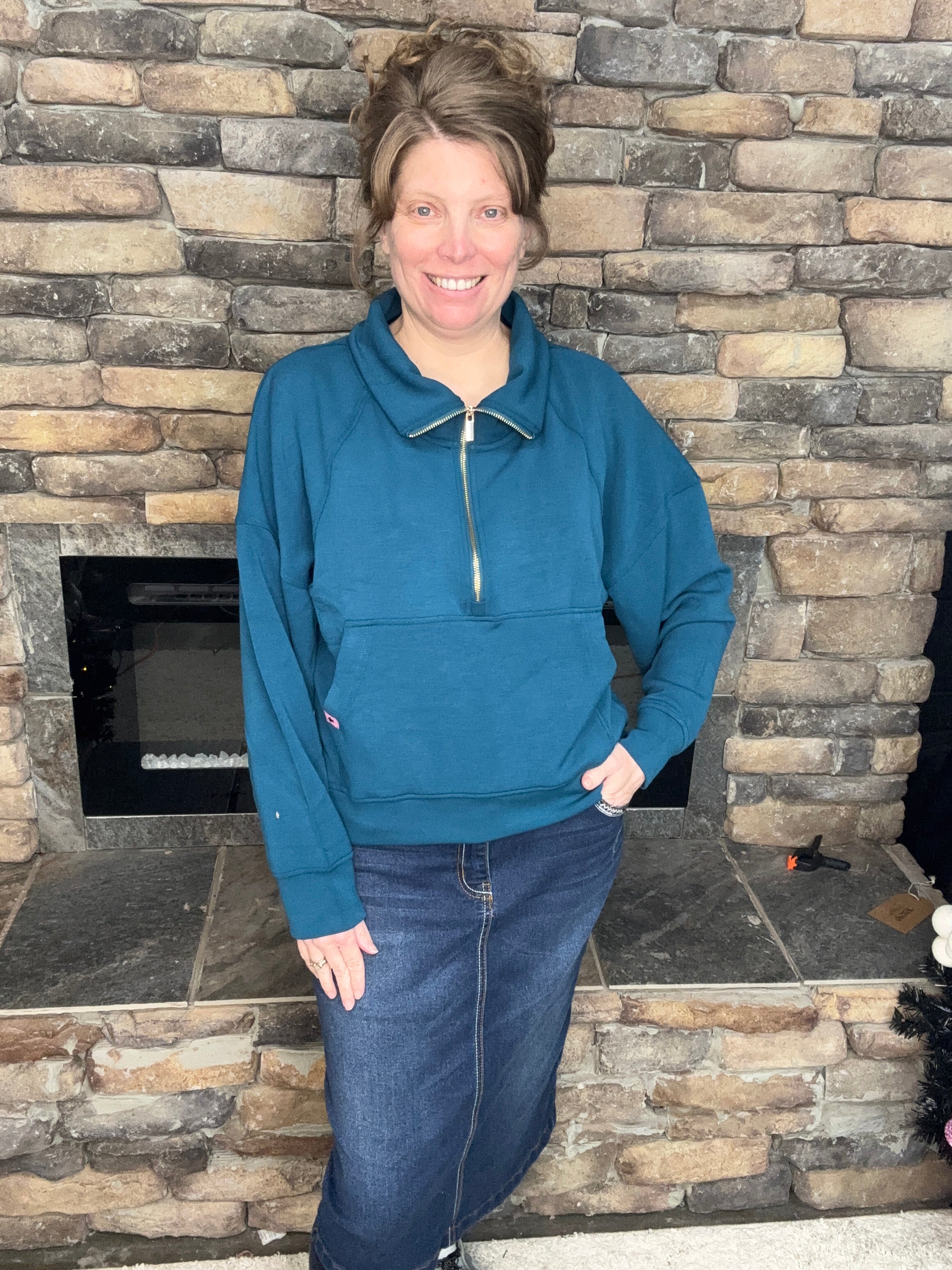 Simply Southern Half-Zip Pullover