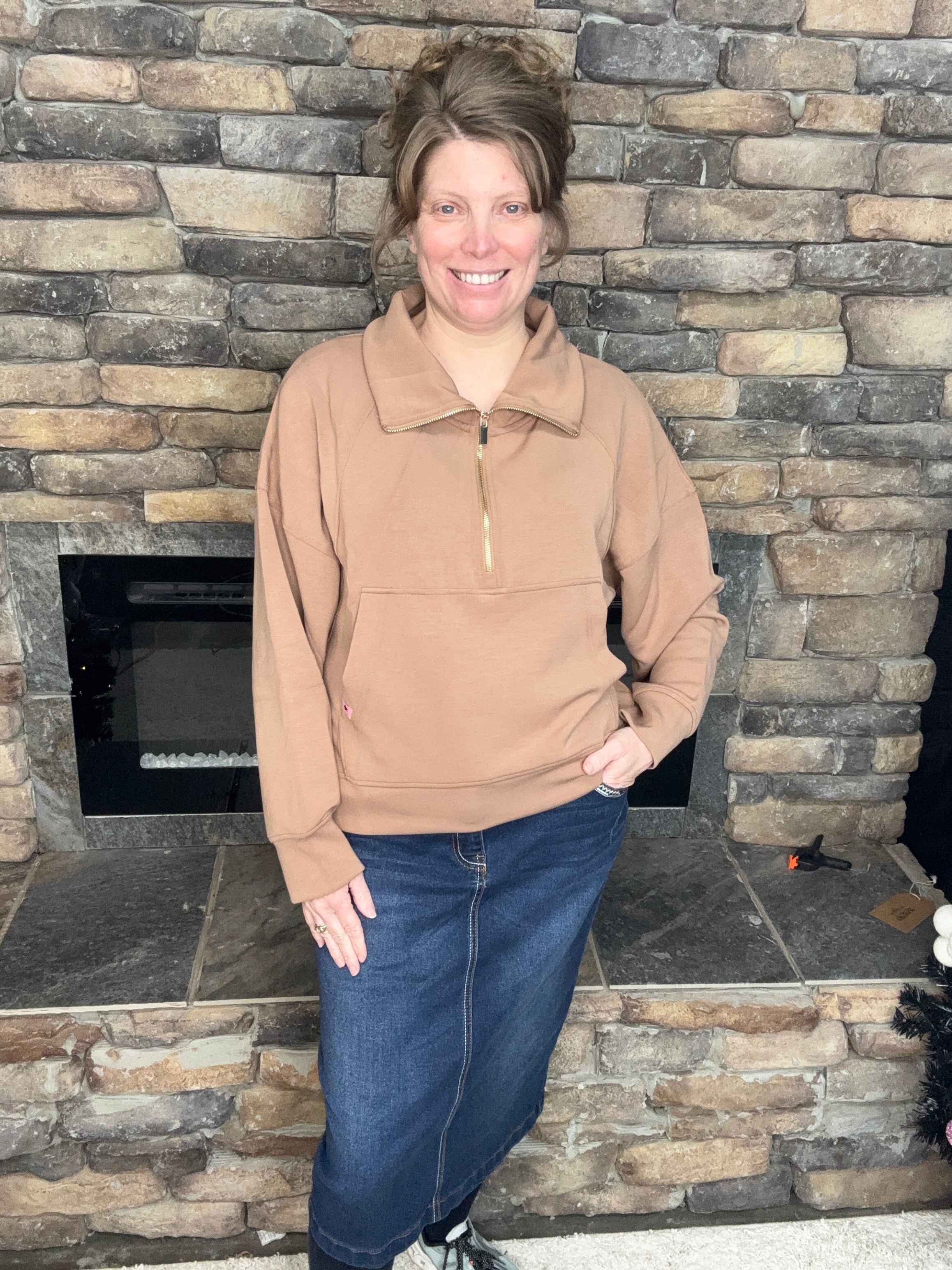 Simply Southern Half-Zip Pullover