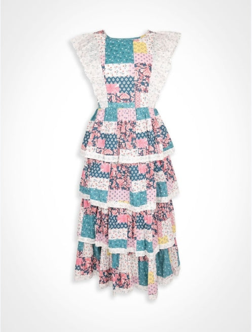 Simply Southern Patchwork Sleeveless Dress